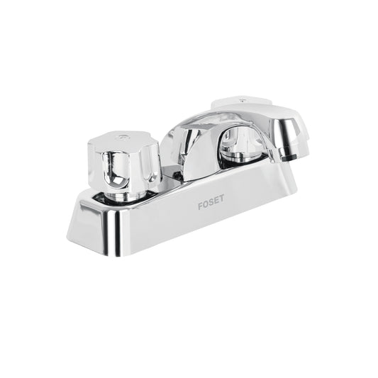 Mezcladora 4" lavabo, ABS, hexagonal, BASIC